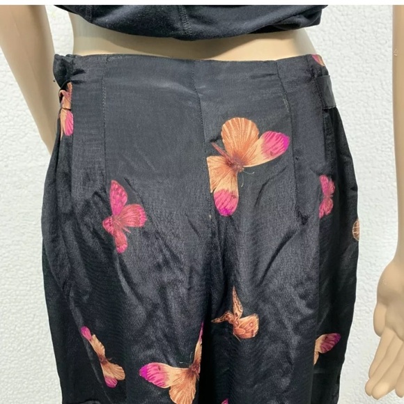 Walter Women's Butterfly Ankle Wide Leg Pants size 14 - Picture 5 of 7